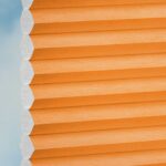 Plissé DUETTE® EOS® FIXÉ UNIX BB24 Orange [7668] Tissu • rideaux123.ch