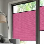 Plissé DUETTE® EOS® FIXÉ UNIX BB24 Rosa [7694] Fenêtre • rideaux123.ch