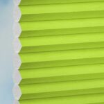 Plissé DUETTE® EOS® FIXÉ UNIX BB24 Vert clair [7672] Tissu • rideaux123.ch