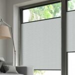 Plissé DUETTE® EOS® FIXÉ MONTANA BB24 Gris clair [9852] Fenêtre • rideaux123.ch