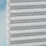 Plissé DUETTE® EOS® FIXÉ ELAN METALLIC BB24 Argent [0825] Tissu • rideaux123.ch