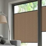 Plissé DUETTE® EOS® FIXÉ ELAN METALLIC BB24 Bronze [0826] Fenêtre • rideaux123.ch