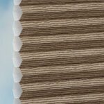 Plissé DUETTE® EOS® FIXÉ ELAN METALLIC BB24 Bronze [0826] Tissu • rideaux123.ch