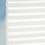 Plissé DUETTE® EOS® FIXÉ ELAN PEARL TOPAR® BB24 Blanc [0835] Tissu • rideaux123.ch