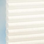 Plissé DUETTE® EOS® FIXÉ ELAN PEARL TOPAR® BB24 Blanc crème [0819] Tissu • rideaux123.ch