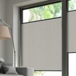 Plissé DUETTE® EOS® FIXÉ RELIFE BB24 Brun [5254] Fenêtre • rideaux123.ch