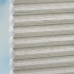 Plissé DUETTE® EOS® FIXÉ RELIFE BB24 Brun [5254] Tissu • rideaux123.ch