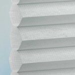 Plissé DUETTE® EOS® FIXÉ UNIX BB24 Gris [7352] Détail de tissu • rideaux123.ch