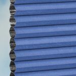 Plissé DUETTE® EOS® FIXÉ UNIX DARK BB24 Bleu [7449] Tissu • rideaux123.ch