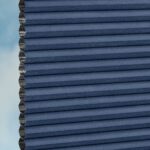 Plissé DUETTE® EOS® FIXÉ UNIX DARK BB24 Bleu foncé [7442] Échantillon de tissu • rideaux123.ch