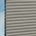 Plissé DUETTE® EOS® FIXÉ UNIX DARK BB24 Brun [7454] Échantillon de tissu • rideaux123.ch