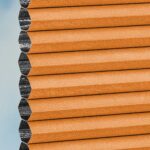 Plissé DUETTE® EOS® FIXÉ UNIX DARK BB24 Orange [7465] Tissu • rideaux123.ch