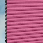 Plissé DUETTE® EOS® FIXÉ UNIX DARK BB24 Rosa [7493] Échantillon de tissu • rideaux123.ch
