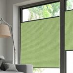 Plissé DUETTE® EOS® FIXÉ UNIX DARK BB24 Vert [7471] Fenêtre • rideaux123.ch