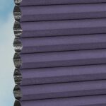 Plissé DUETTE® EOS® FIXÉ UNIX DARK BB24 Violet [7495] Tissu • rideaux123.ch