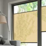 Plissé EOS® HORIZON Jaune [0097] Fenêtre • rideaux123.ch