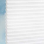 Plissé DUETTE® EOS® FIXÉ ELAN BB24 Blanc [7700] Échantillon de tissu • rideaux123.ch