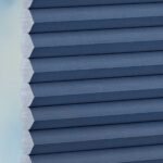 Plissé DUETTE® EOS® FIXÉ ELAN BB24 deux côtés Bleu [5150] Tissu • rideaux123.ch