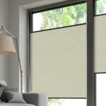 Plissé DUETTE® EOS® FIXÉ ELAN BB24 deux côtés Crème [5112] Fenêtre • rideaux123.ch