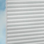 Plissé DUETTE® EOS® FIXÉ ELAN BB24 Gris deux côtés [5152] Échantillon de tissu • rideaux123.ch
