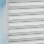 Plissé DUETTE® EOS® FIXÉ ELAN BB24 Gris deux côtés [5152] Tissu • rideaux123.ch