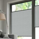 Plissé DUETTE® EOS® FIXÉ ELAN BB24 Gris clair [7759] Fenêtre • rideaux123.ch