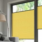Plissé DUETTE® EOS® FIXÉ ELAN BB24 Jaune [7784] Fenêtre • rideaux123.ch
