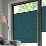 Plissé DUETTE® EOS® FIXÉ ELAN BB24 Turquoise [7740] Fenêtre • rideaux123.ch