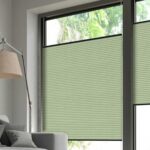 Plissé DUETTE® EOS® FIXÉ ELAN BB24 Vert clair [7772] Fenêtre • rideaux123.ch