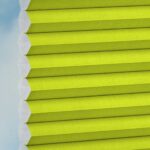 Plissé DUETTE® EOS® FIXÉ ELAN BB24 Vert-jaune [7775] Tissu • rideaux123.ch