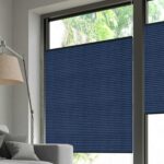 Plissés DUETTE® EOS® FIXÉ ELAN DARK BB24 Bleu [3757] Fenêtre • rideaux123.ch