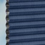 Plissés DUETTE® EOS® FIXÉ ELAN DARK BB24 Bleu [3757] Tissu • rideaux123.ch