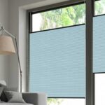 Plissés DUETTE® EOS® FIXÉ ELAN DARK BB24 Bleu clair [3749] Fenêtre • rideaux123.ch