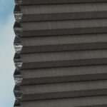 Plissés DUETTE® EOS® FIXÉ ELAN DARK BB24 Brun foncé [3733] Tissu • rideaux123.ch