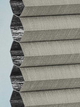 Plissés DUETTE® EOS® FIXÉ ELAN DARK BB24 Brun pâle [3754] Détail de tissu