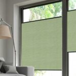 Plissés DUETTE® EOS® FIXÉ ELAN DARK BB24 Vert [3773] Fenêtre • rideaux123.ch