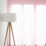 Voilage VALENCIA Lilas [335] Rideau fermé • rideaux123.ch