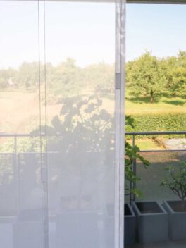 Paroi japonais LISSABON Blanc [1] - terminaison à droite