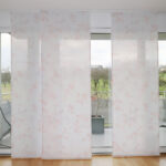 Paroi japonaise SAKURA FR - Rideau fermé frontal • rideaux123.ch