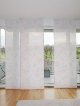 Paroi japonaise SAKURA FR - Rideau fermé frontal