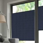 Plissé EOS® COMFORT DUSTBLOCK® BB24 Bleu marine [1745] Fenêtre • rideaux123.ch