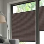 Plissé EOS® COMFORT DUSTBLOCK® BB24 Brun [1732] Fenêtre • rideaux123.ch