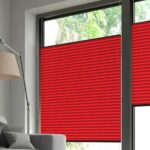 Plissé EOS® COMFORT DUSTBLOCK® BB24 Rouge [1790] Fenêtre • rideaux123.ch