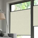 Plissé EOS® CRUSH TOPAR® PLUS BB24 Blanc crème [7822] Fenêtre • rideaux123.ch