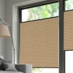 Plissé EOS® CRUSH TOPAR® PLUS BB24 Cognac [7835] Fenêtre • rideaux123.ch