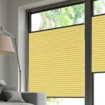 Plissé EOS® CRUSH TOPAR® PLUS BB24 Jaune pastel [7887] Fenêtre • rideaux123.ch