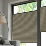 Plissé EOS® CRUSH TOPAR® PLUS BB24 Taupe [7830] Fenêtre • rideaux123.ch