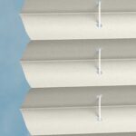 Plissé EOS® OSCURA LUNA BB24 Blanc crème [6203] Tissu • rideaux123.ch