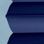 Plissé EOS® OSCURA LUNA BB24 Bleu foncé [6256] détail de tissu • rideaux123.ch
