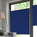 Plissé EOS® OSCURA LUNA BB24 Bleu foncé [6256] Fenêtre • rideaux123.ch